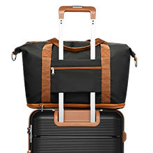 British Traveller Lightweight Hard Shell Luggage Set with TSA Lock, Spinner Wheels, 20" 24" 28" Travel Suitcases,Black