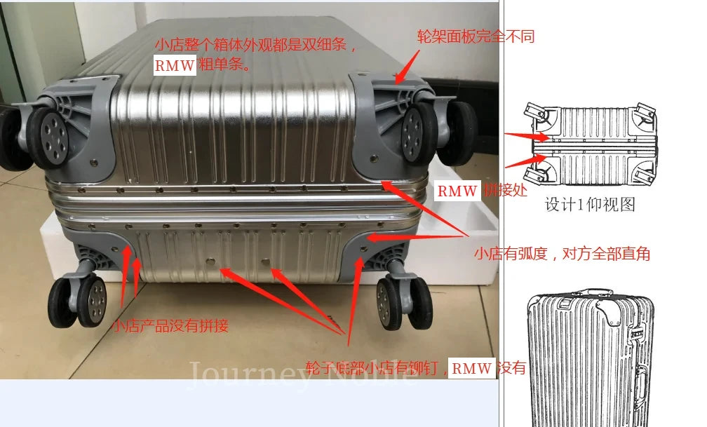 New All Aluminum Travel Luggage High End Fashion Luggage Perfect For Boarding Spinner International Brand Travel Suitcase