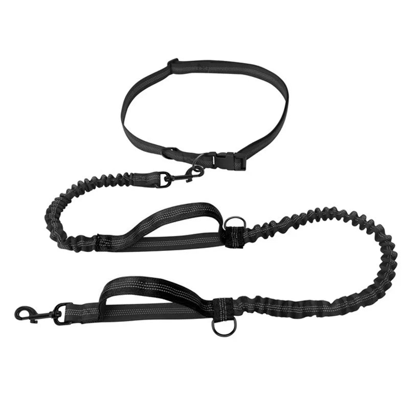 Hands Free Dog  Leash for Pet Walking Running Retractable Elastic Belt Dog Traction Rope for Running Walking Pet Products