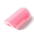 Self Grooming Brush for Cats Wall Corner Dog Massage Comb Catnip Enhanced Tickling Brush Pet Grooming Tool for Feline Self-Care