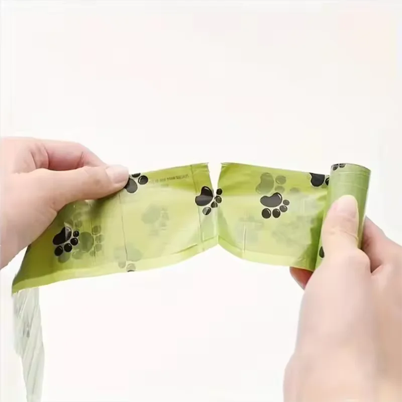 Thick Dog Poop Bags Biodegradable pet garbage bags thickened portable disposable cats dogs poop bags
