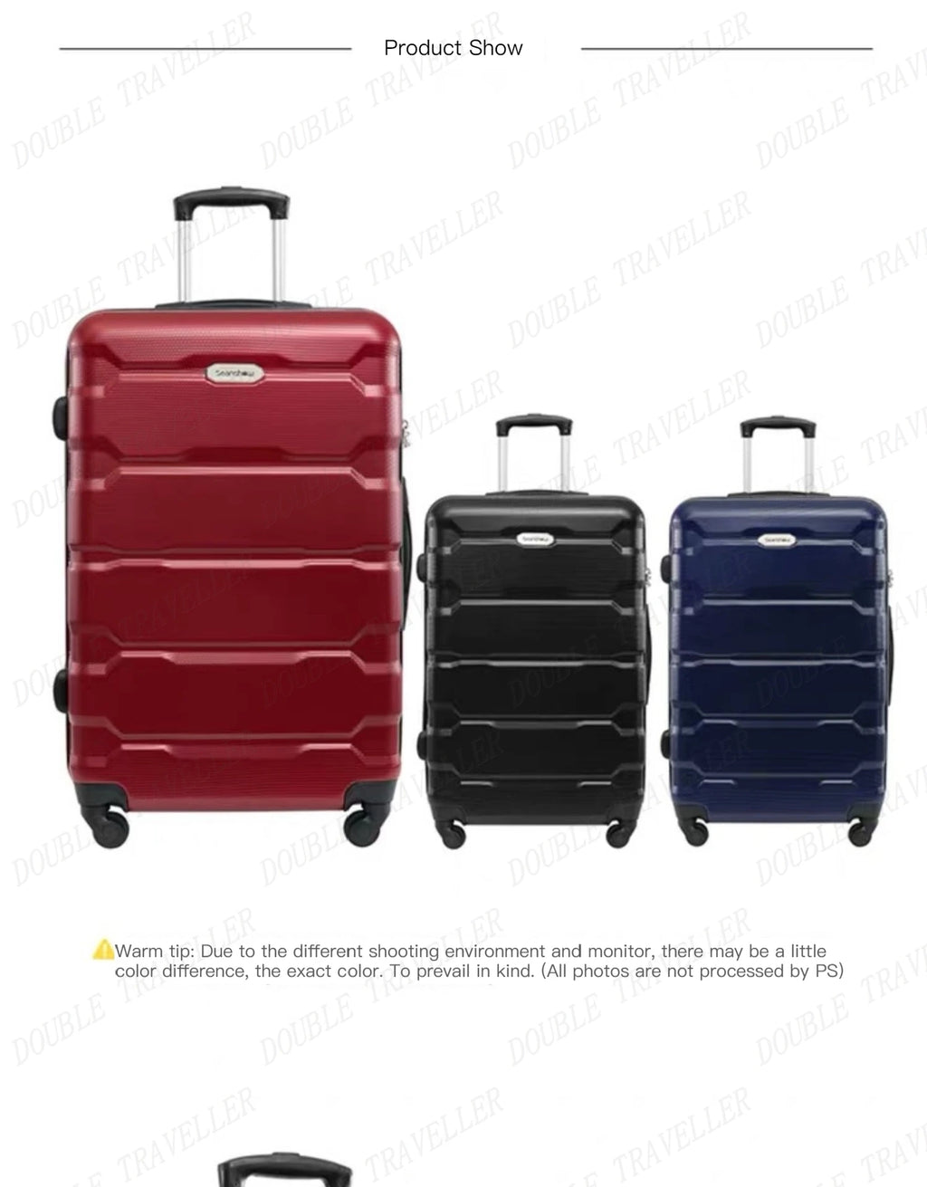 NEW 4PCS luggage sets suitcase on wheels Women spinner rolling luggage ABS travel suitcase set hardside trolley luggage case bag