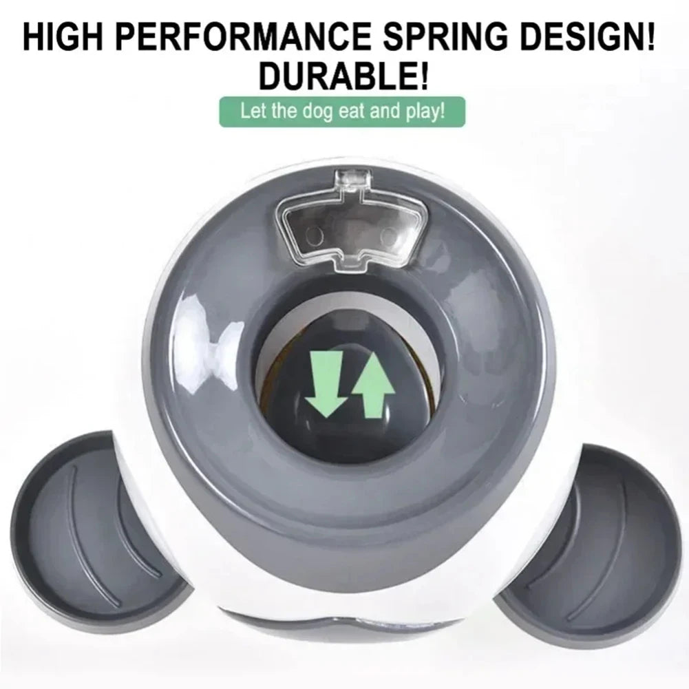 Automatic Pet Feeder Interactive Funny Throwing Smart Feeder Cat Interactive Toy