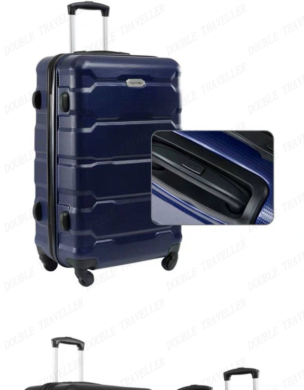 NEW 4PCS luggage sets suitcase on wheels Women spinner rolling luggage ABS travel suitcase set hardside trolley luggage case bag