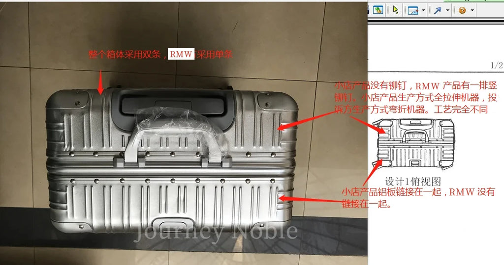 New All Aluminum Travel Luggage High End Fashion Luggage Perfect For Boarding Spinner International Brand Travel Suitcase