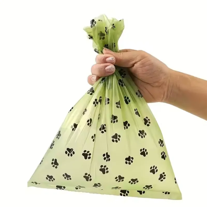 Thick Dog Poop Bags Biodegradable pet garbage bags thickened portable disposable cats dogs poop bags