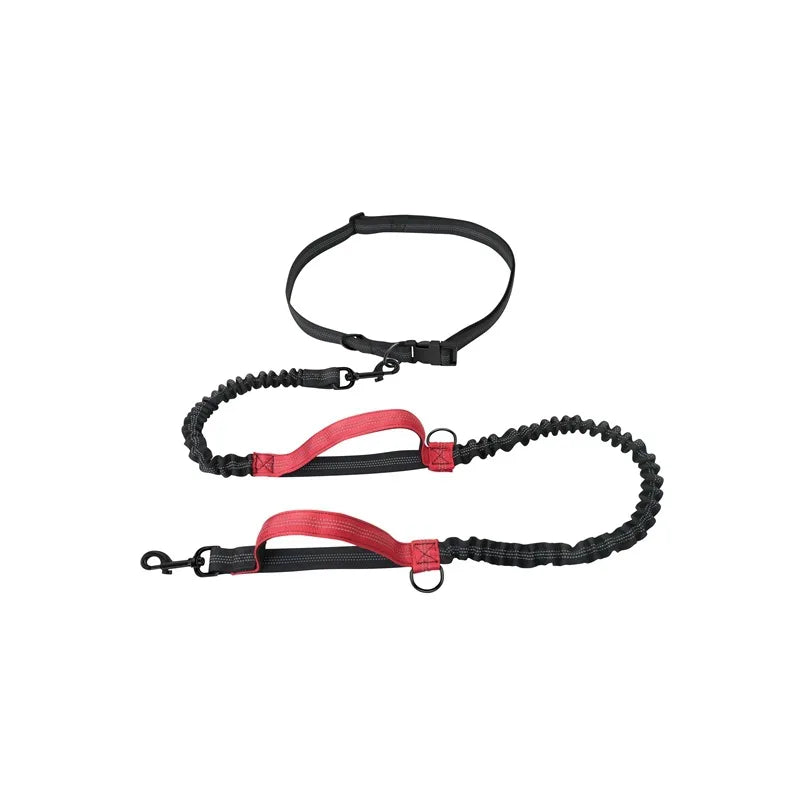 Hands Free Dog  Leash for Pet Walking Running Retractable Elastic Belt Dog Traction Rope for Running Walking Pet Products