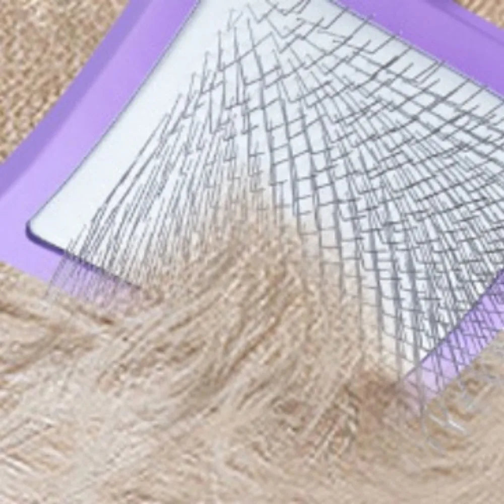 Pet Grooming Hair Remover Brush Manual Household Beauty Hairbrush Long Handle Professional Reusable Deshedding Rake