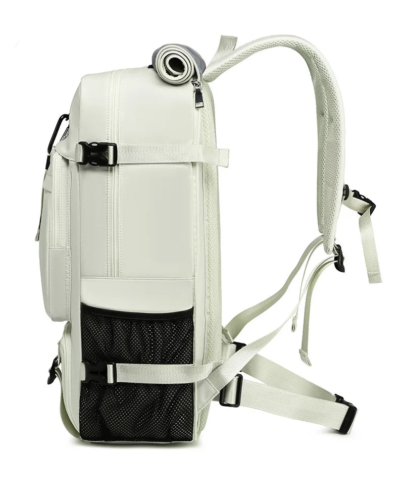55L Large Capacity Travel Bag For Men 15.6 Inch Laptop Suitcase Backpack Multi-function Waterproof Backpack Outdoor Camping Bags